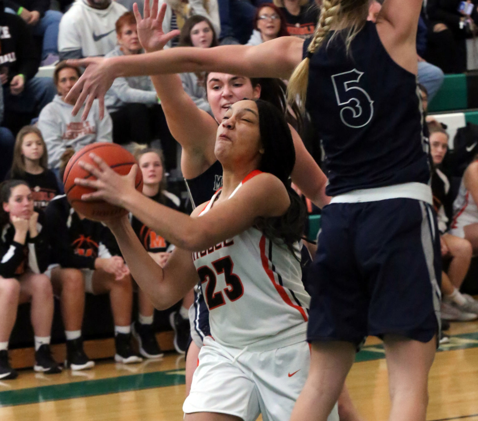 Middle Manasquan girls basketball